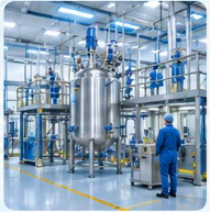 Large industrial production facility